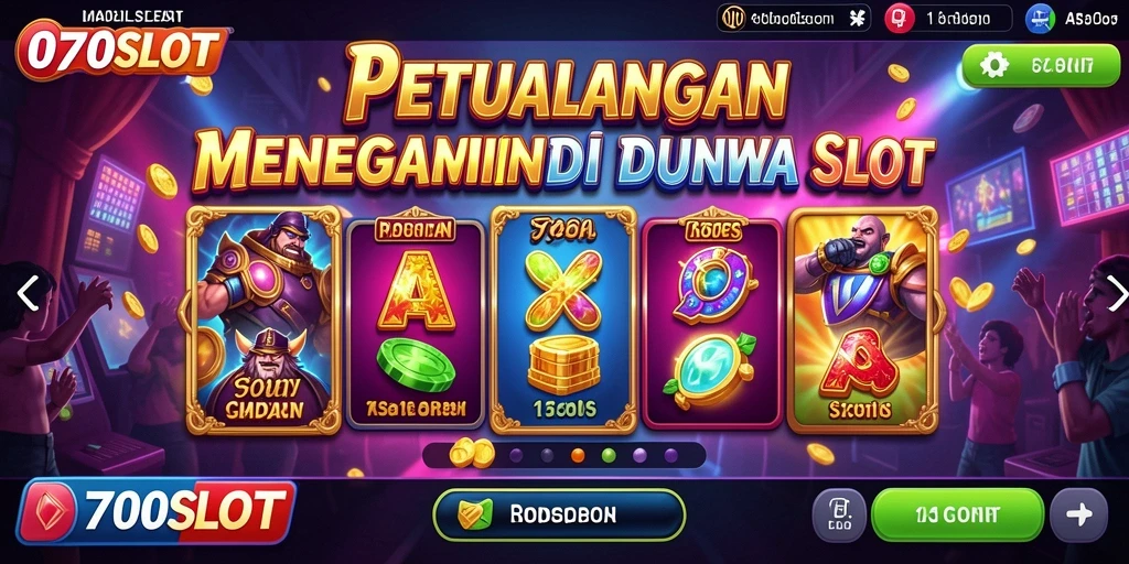 Tampilan gameplay yang seru dan menegangkan di 070SLOT.