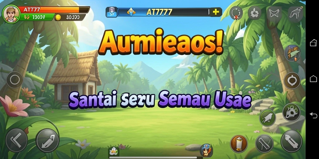 Screenshot gameplay AT777 yang menampilkan keseruan bermain Casual.