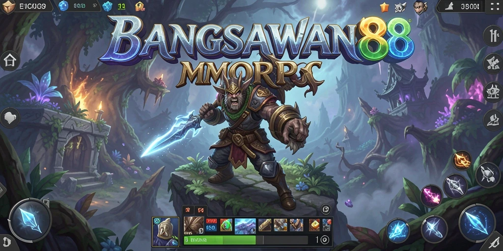 Tampilan gameplay BANGSAWAN88 dengan aksi seru dan petualangan epik.
