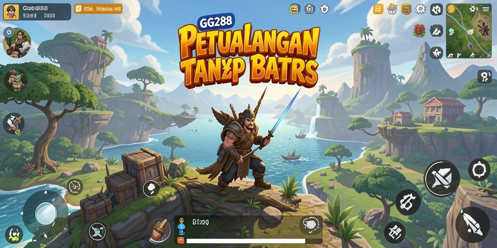 Tampilan gameplay Open World yang memukau dan mengasyikkan di GG288.