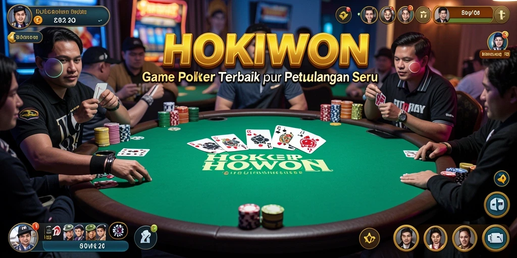 Tampilan gameplay HOKIWON yang seru dan mendebarkan.