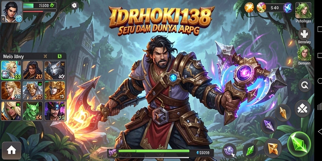 Tampilan gameplay seru dari <strong>IDRHOKI138</strong> yang menampilkan aksi pertarungan epik.