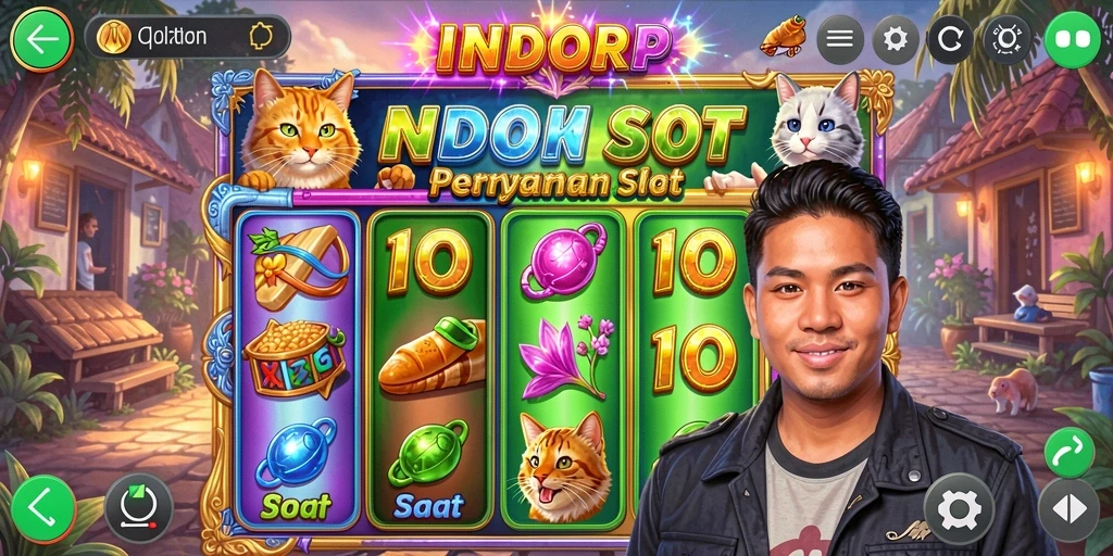 Screenshot gameplay slot INDORP yang menarik dengan grafis yang memukau.