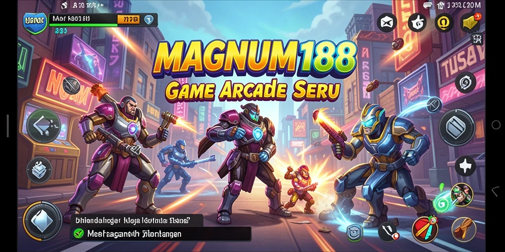 Tampilan gameplay seru dari MAGNUM188 yang penuh tantangan.