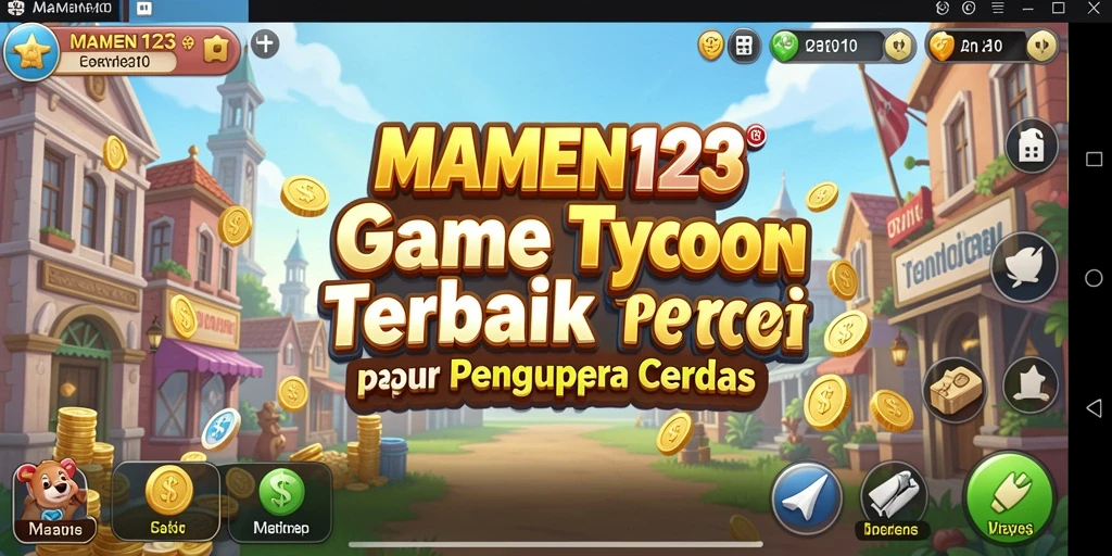 Tampilan gameplay MAMEN123 yang menarik dan interaktif.