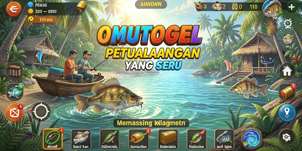 Tangkapan ikan besar dalam permainan yang menantang dan seru.