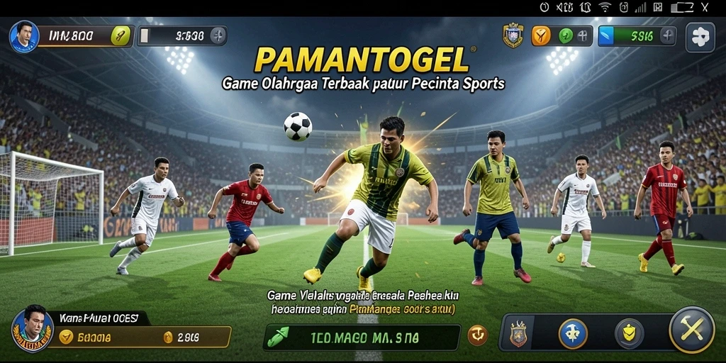 Tangkapan layar menunjukkan aksi seru dalam gameplay PAMANTOGEL.