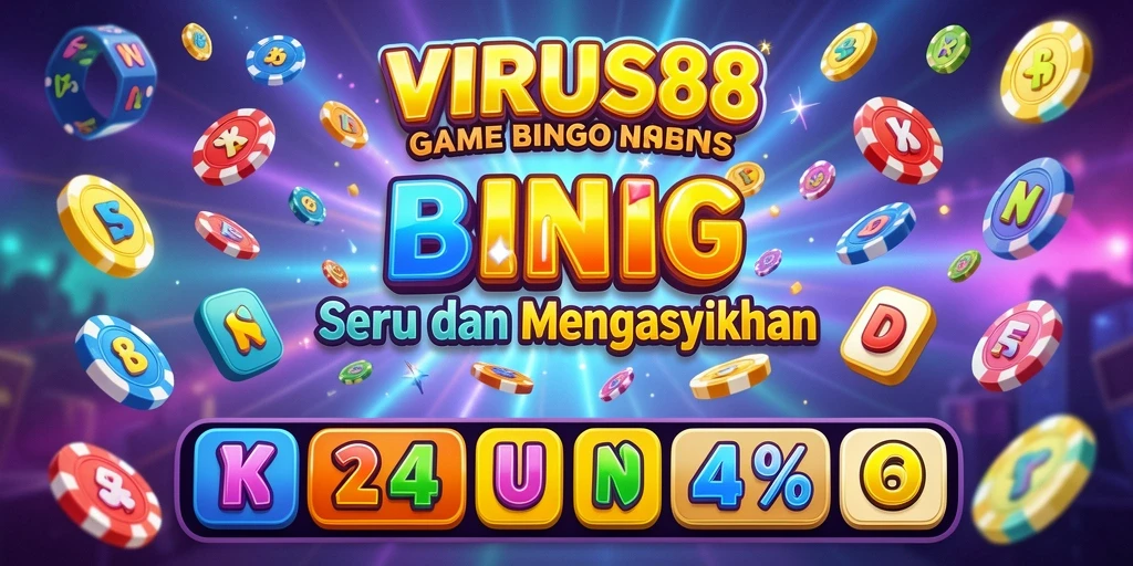 Tampilan gameplay seru dari game Bingo VIRUS88.